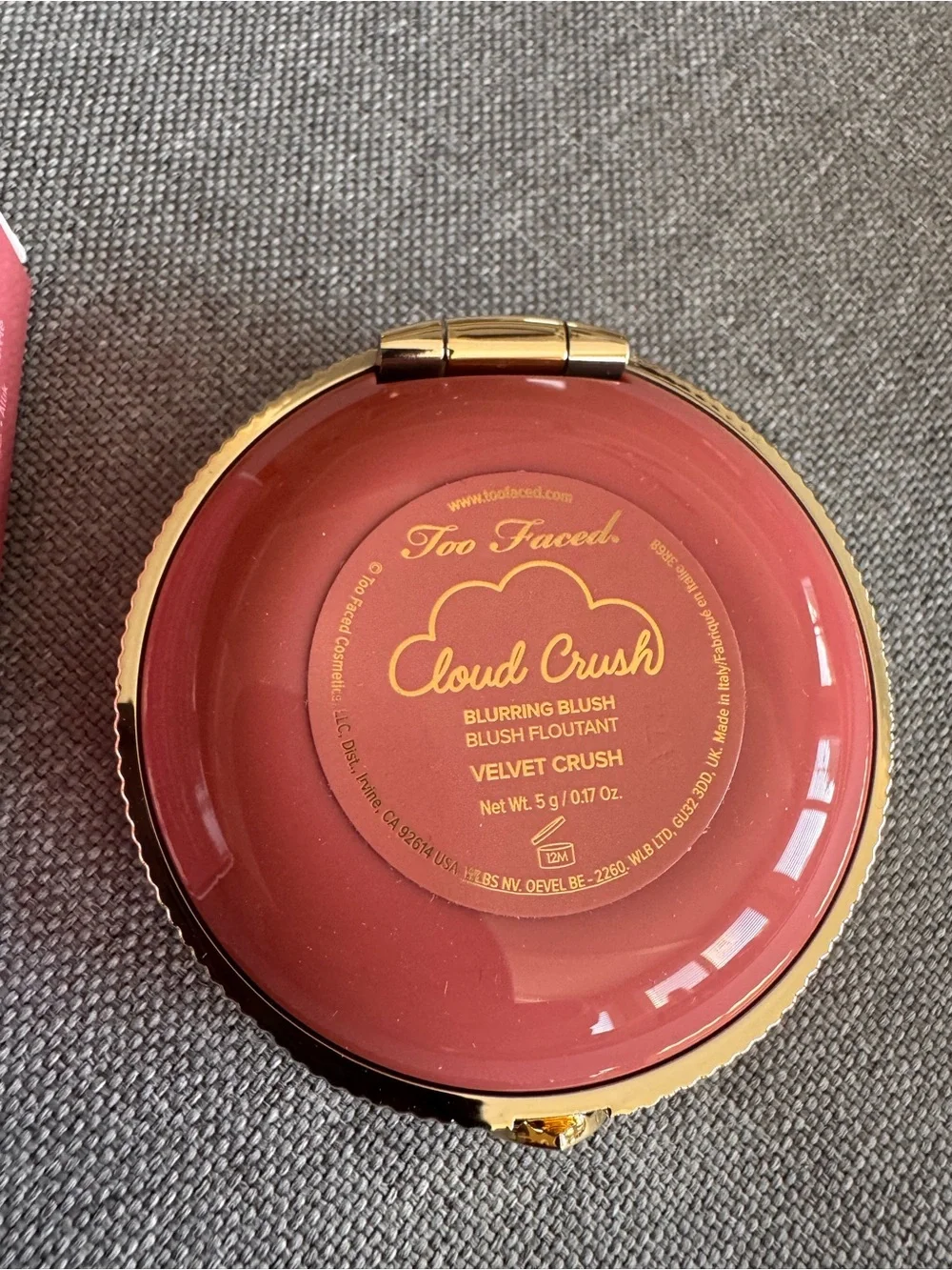 Too Faced soft mauve
